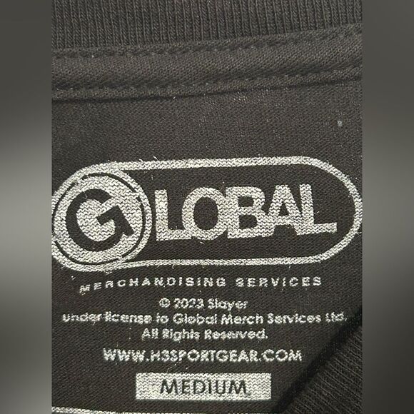 SLAYER Show No Mercy T-Shirt – Medium, Brand New Metal Band Tee Unisex - Picture 3 of 3